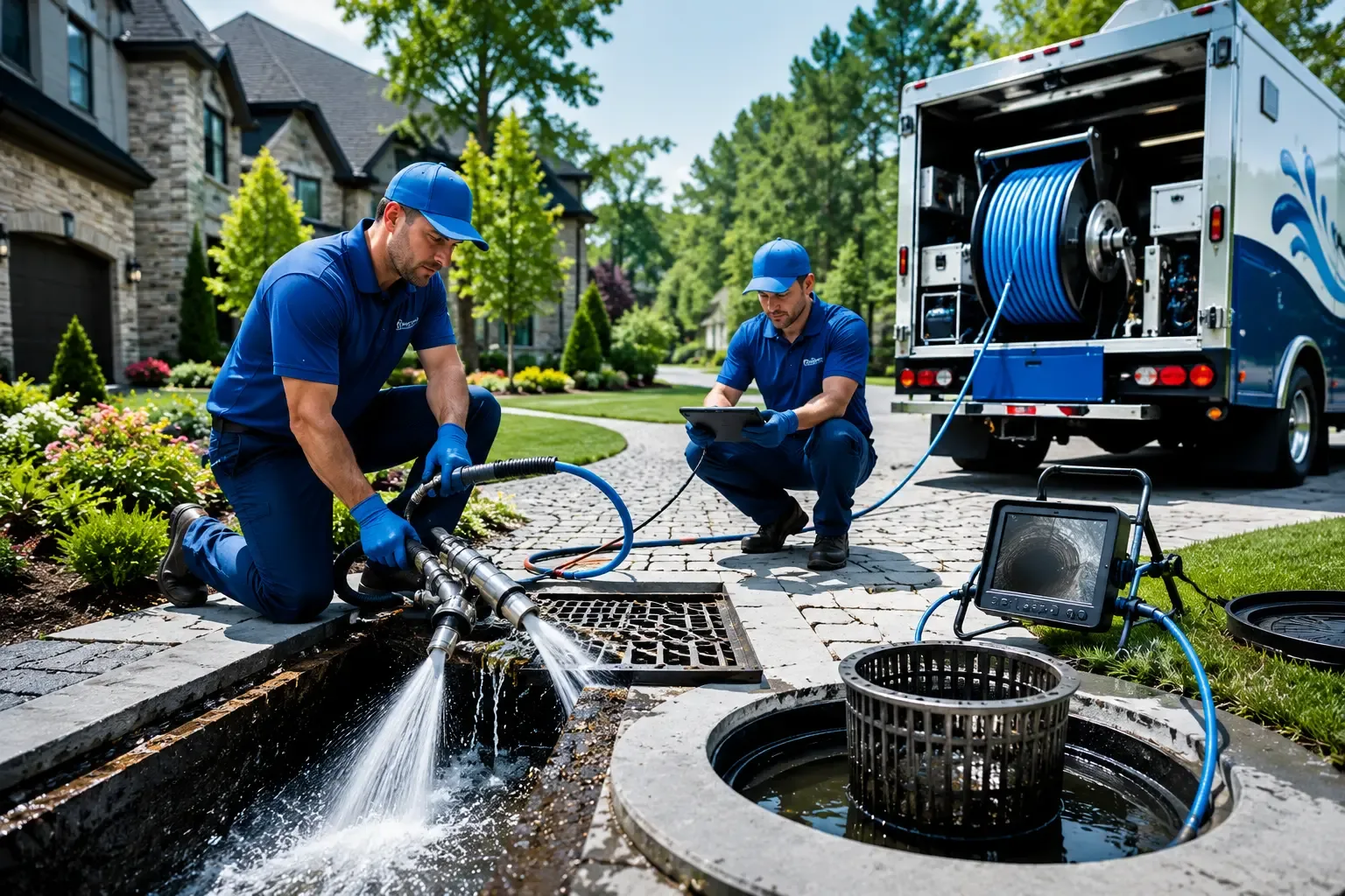 Local outdoor drain cleaning professionals in Unityville, PA
